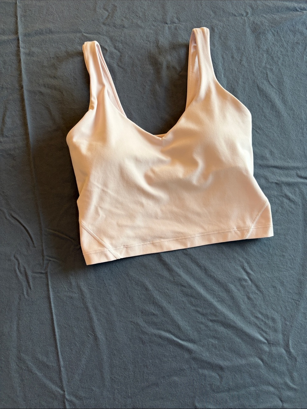 lululemon athletica Light Pink Scoop Sports top